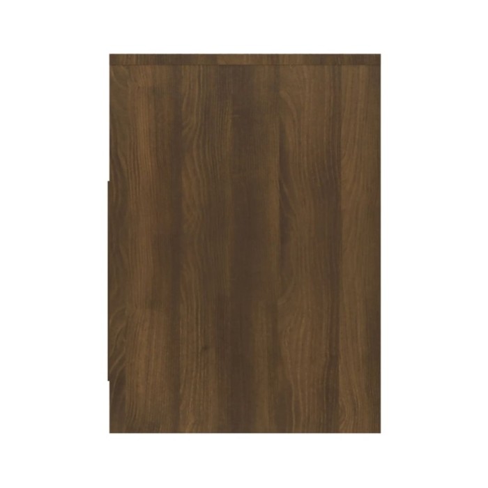 Meuble TV Chêne marron 102x37,5x52,5 cm Aggloméré