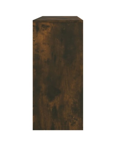 Table console Chêne fumé 100x35x76,5 cm Aggloméré 