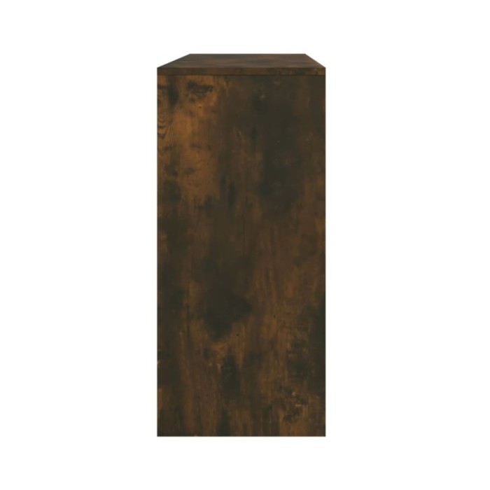 Table console Chêne fumé 100x35x76,5 cm Aggloméré 