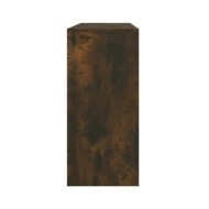 Table console Chêne fumé 100x35x76,5 cm Aggloméré 