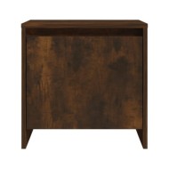 Tables de chevet 2 pcs Chêne fumé 45x34x44,5 cm Aggloméré