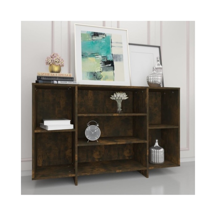 Buffet Chêne fumé 120x30x75 cm Aggloméré
