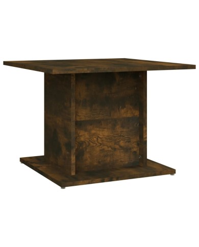 Table basse Chêne fumé 55,5x55,5x40 cm Aggloméré