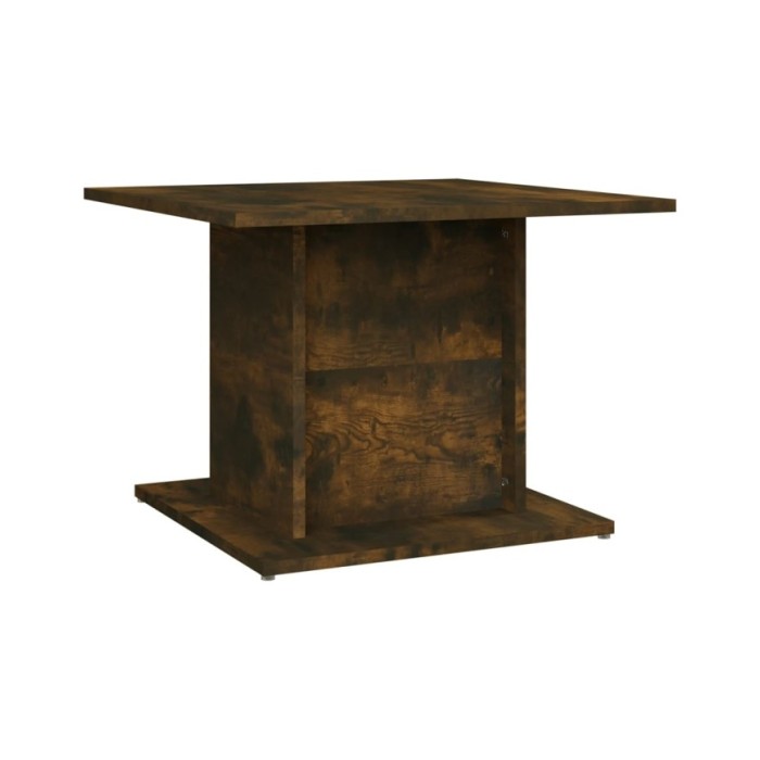 Table basse Chêne fumé 55,5x55,5x40 cm Aggloméré