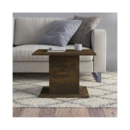 Table basse Chêne fumé 55,5x55,5x40 cm Aggloméré
