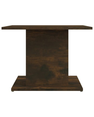 Table basse Chêne fumé 55,5x55,5x40 cm Aggloméré