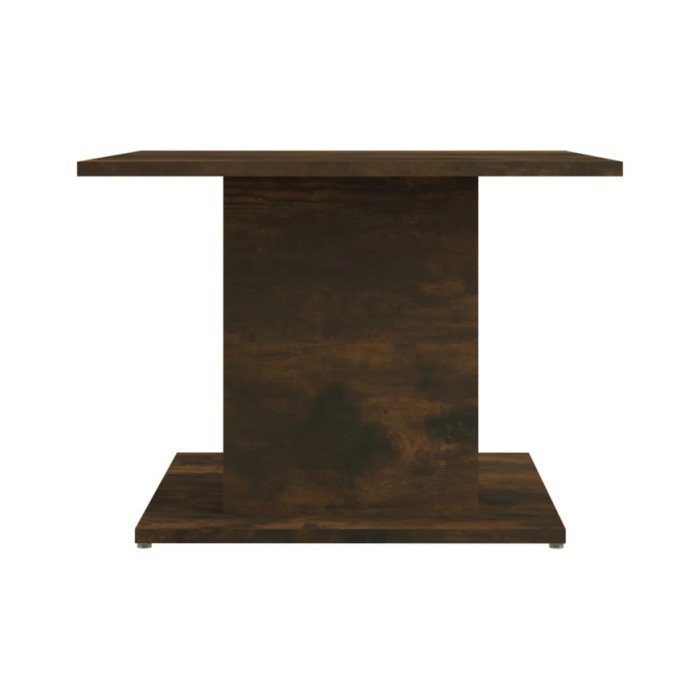 Table basse Chêne fumé 55,5x55,5x40 cm Aggloméré