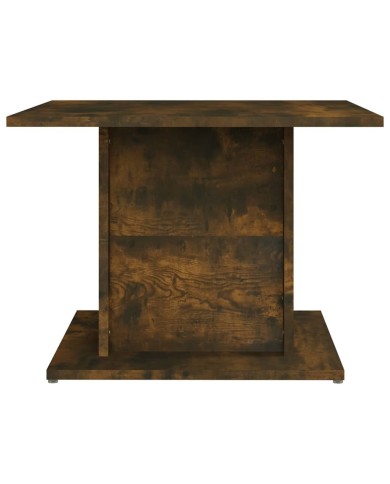Table basse Chêne fumé 55,5x55,5x40 cm Aggloméré