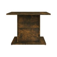 Table basse Chêne fumé 55,5x55,5x40 cm Aggloméré