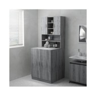 Meuble pour machine à laver Sonoma gris 71x71,5x91,5 cm