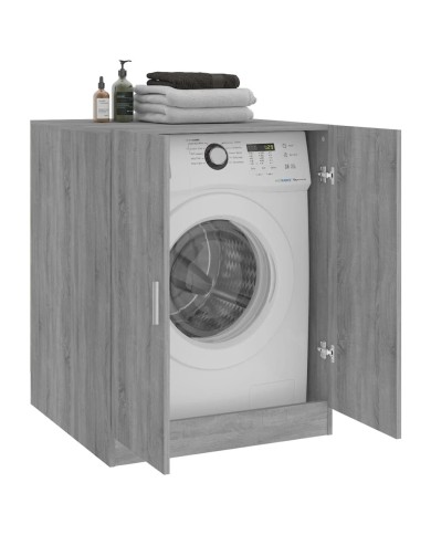 Meuble pour machine à laver Sonoma gris 71x71,5x91,5 cm