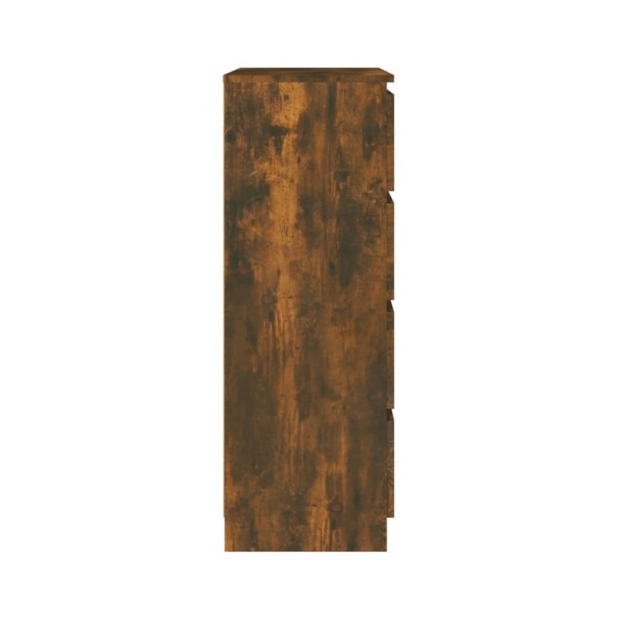 Buffet Chêne fumé 60x35x98,5 cm Bois d'ingénierie
