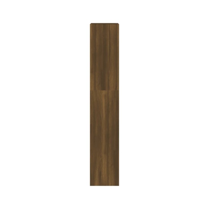 Bibliothèque Sonoma gris 60x24x74,5 cm Bois d'ingénierie