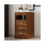 Armoire à tiroirs Chêne marron 40x50x76 cm Bois d'ingénierie