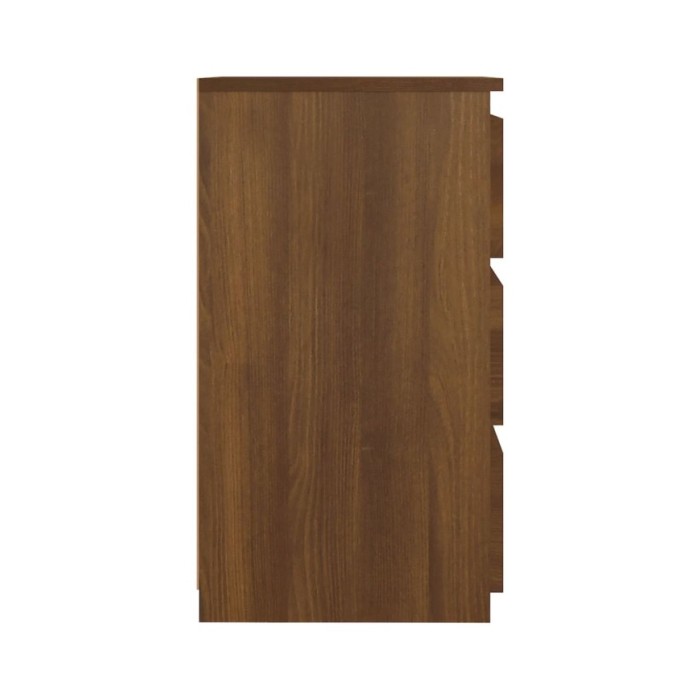 Table de chevet Chêne marron 40x35x62,5 cm Bois d'ingénierie