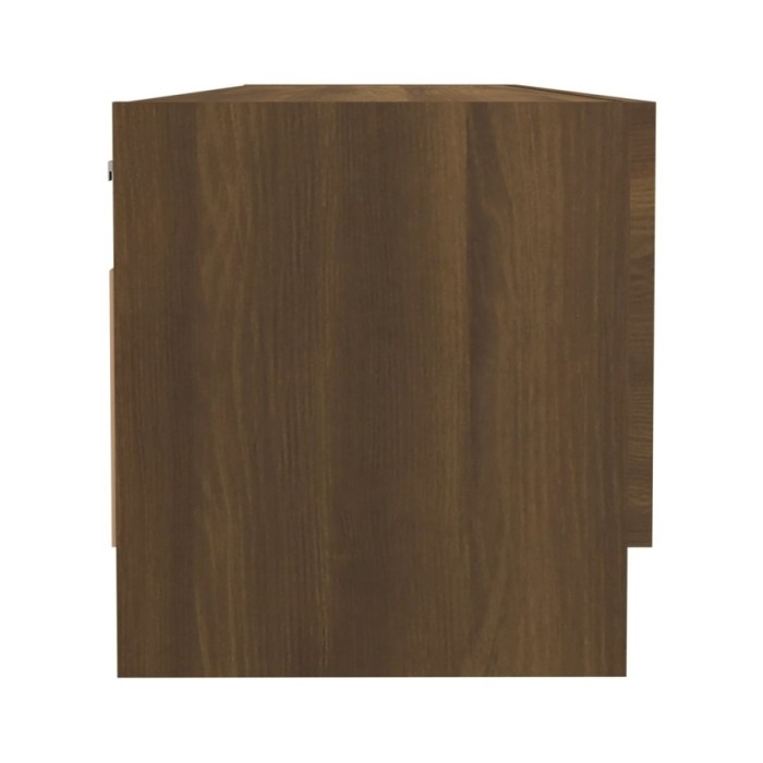 Garde-robe Chêne marron 100x32,5x35 cm Bois d'ingénierie