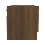 Garde-robe Chêne marron 100x32,5x35 cm Bois d'ingénierie