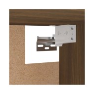 Garde-robe Chêne marron 100x32,5x35 cm Bois d'ingénierie