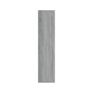 Bibliothèque/Buffet Sonoma gris 66x30x130 cm Bois d'ingénierie
