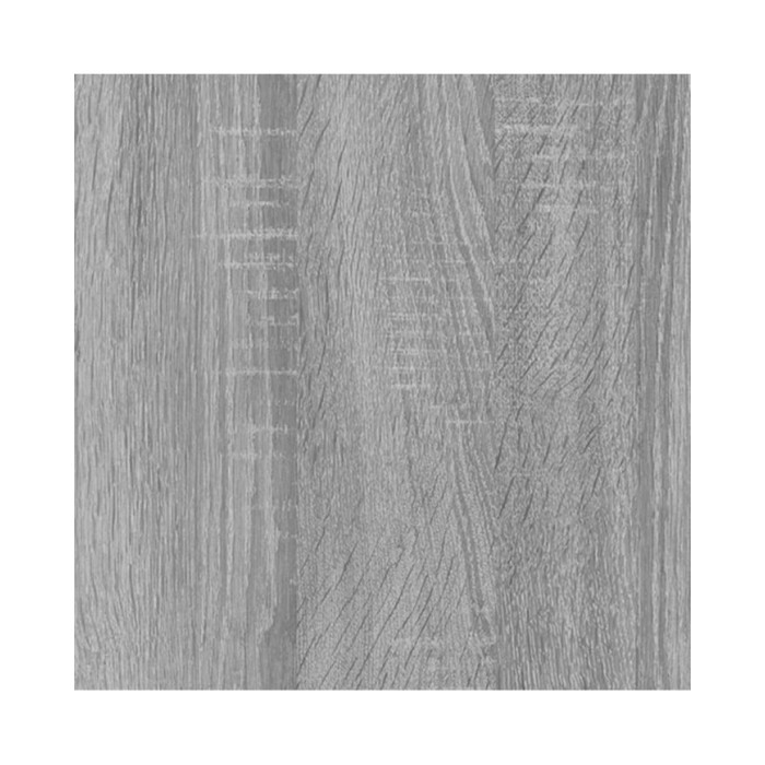  Table basse Sonoma gris 60x60x42 cm Bois d'ingénierie	