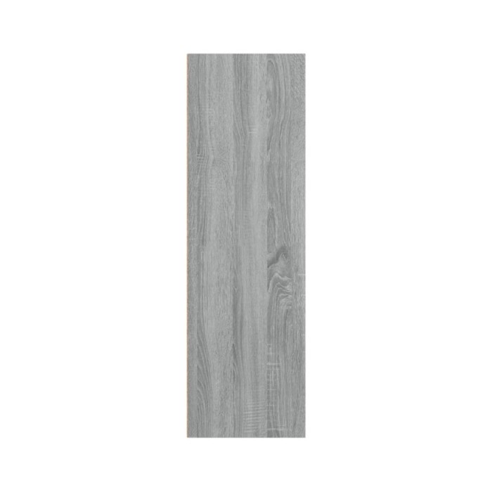 Bibliothèque/Buffet Sonoma gris 66x30x98 cm Bois d'ingénierie