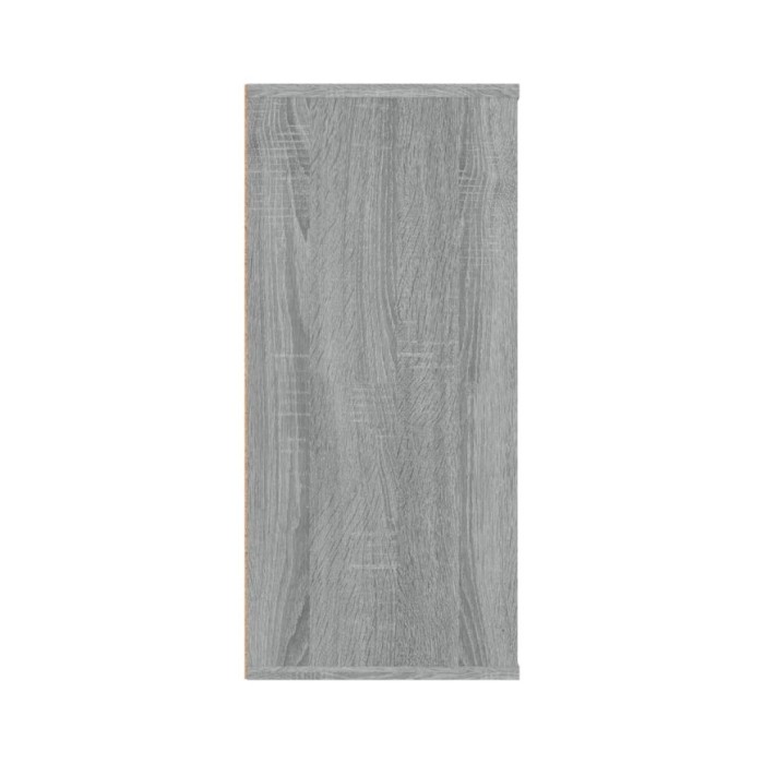 Bibliothèque/Buffet Sonoma gris 66x30x98 cm Bois d'ingénierie