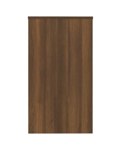 Bureau Chêne marron 90x40x72 cm Bois d'ingénierie