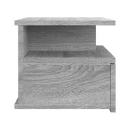 Tables de chevet flottantes 2 pcs Sonoma gris 40x31x27 cm