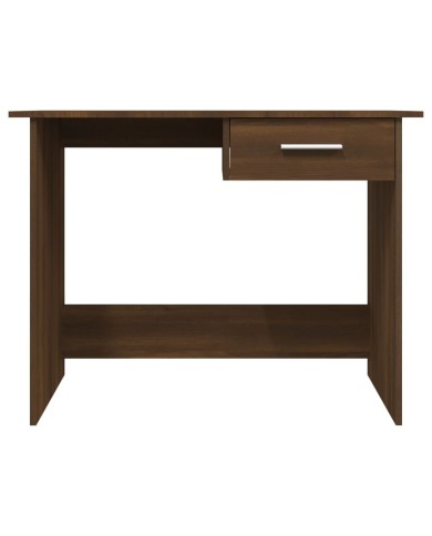 Bureau Chêne marron 100x50x76 cm Bois d'ingénierie