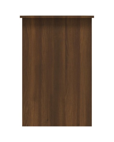 Bureau Chêne marron 100x50x76 cm Bois d'ingénierie