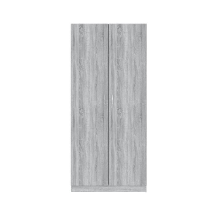 Garde-robe Sonoma gris 90x52x200 cm Bois d'ingénierie