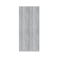 Garde-robe Sonoma gris 90x52x200 cm Bois d'ingénierie
