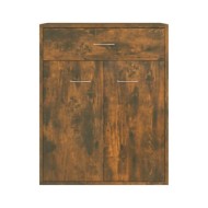  Buffet Chêne fumé 60x30x75 cm Bois d'ingénierie	