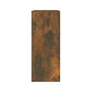  Buffet Chêne fumé 60x30x75 cm Bois d'ingénierie	
