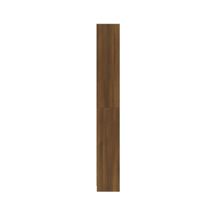 Bibliothèque 5 niveaux Chêne marron 80x24x175cm Bois ingénierie