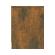Table de chevet Chêne fumé 40x30x40 cm Bois d'ingénierie