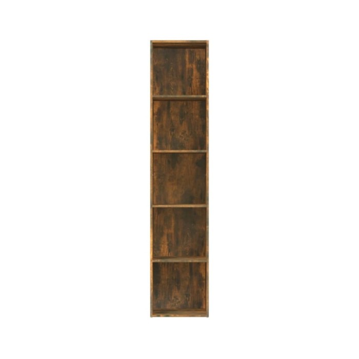 Bibliothèque Chêne fumé 40x30x189 cm Bois d'ingénierie
