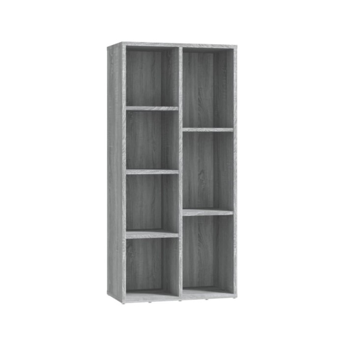 Armoire à livres Sonoma gris 50x25x106 cm