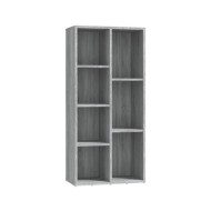 Armoire à livres Sonoma gris 50x25x106 cm
