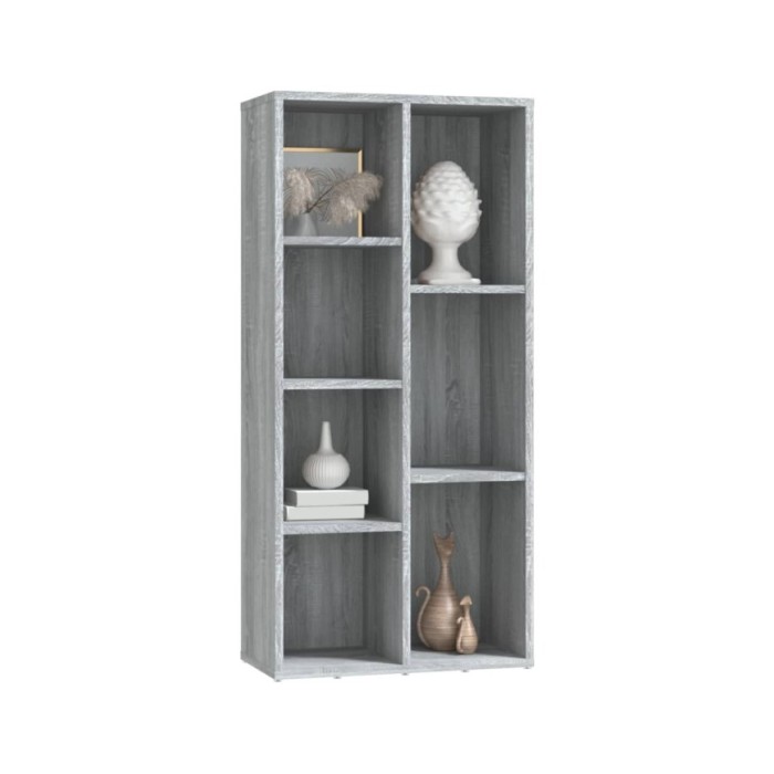 Armoire à livres Sonoma gris 50x25x106 cm