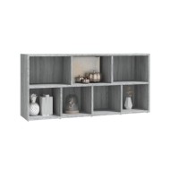Armoire à livres Sonoma gris 50x25x106 cm