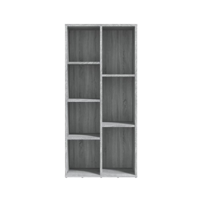 Armoire à livres Sonoma gris 50x25x106 cm