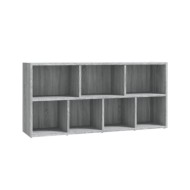 Armoire à livres Sonoma gris 50x25x106 cm