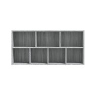 Armoire à livres Sonoma gris 50x25x106 cm