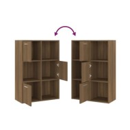 Armoire de rangement Chêne marron 60x29,5x90 cm