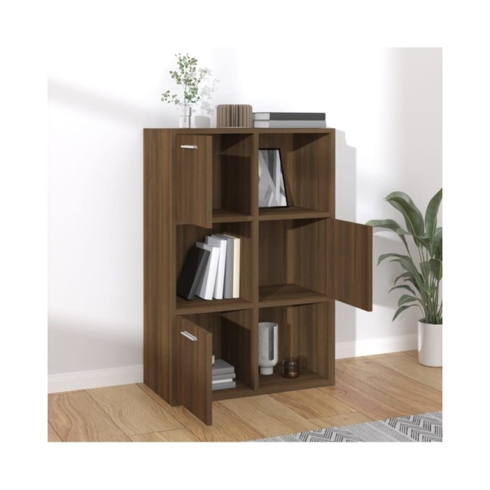 Armoire de rangement Chêne marron 60x29,5x90 cm