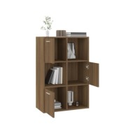 Armoire de rangement Chêne marron 60x29,5x90 cm