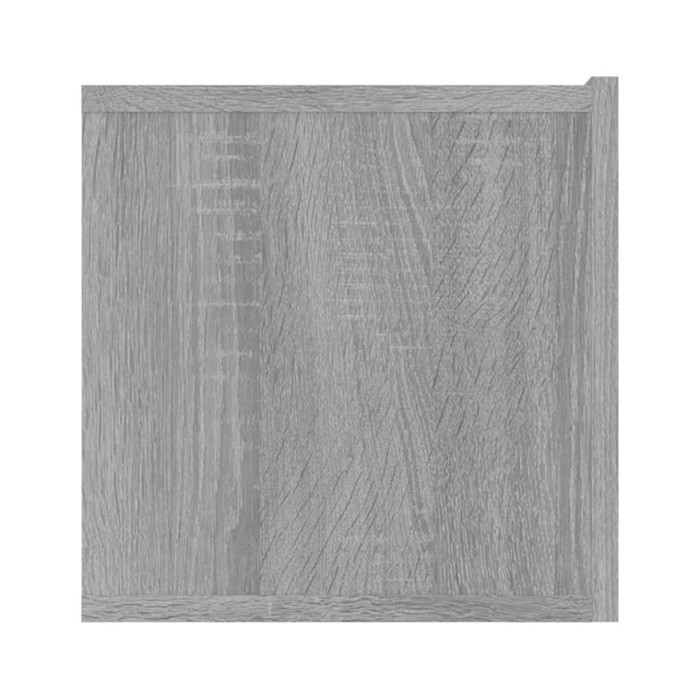 Meuble TV Sonoma gris 80x30x30 cm Bois d'ingénierie
