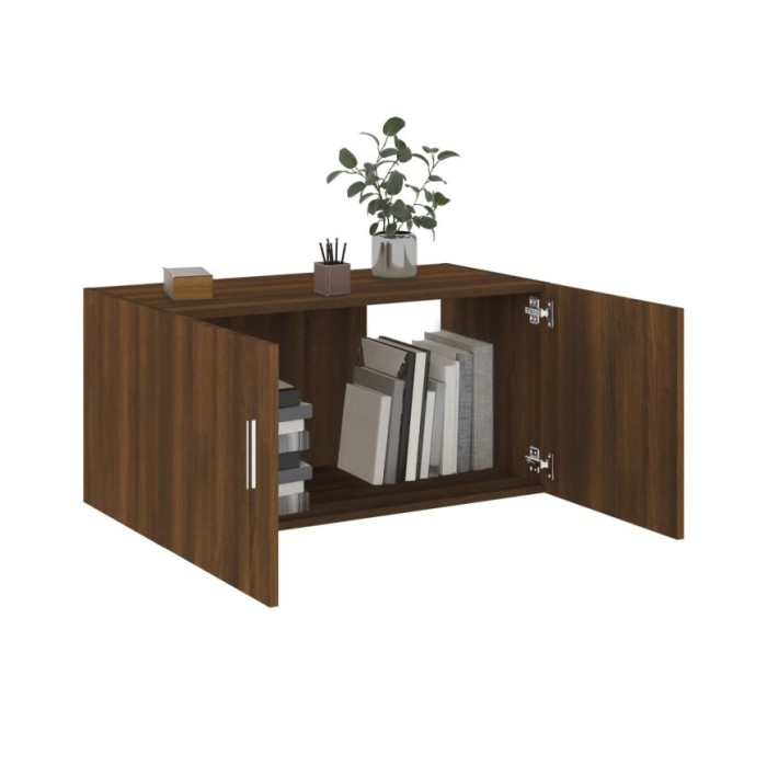 Armoire murale Chêne marron 80x39x40 cm Bois d'ingénierie
