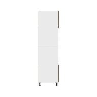 Armoire à micro-ondes Chêne marron 60x57x207 cm